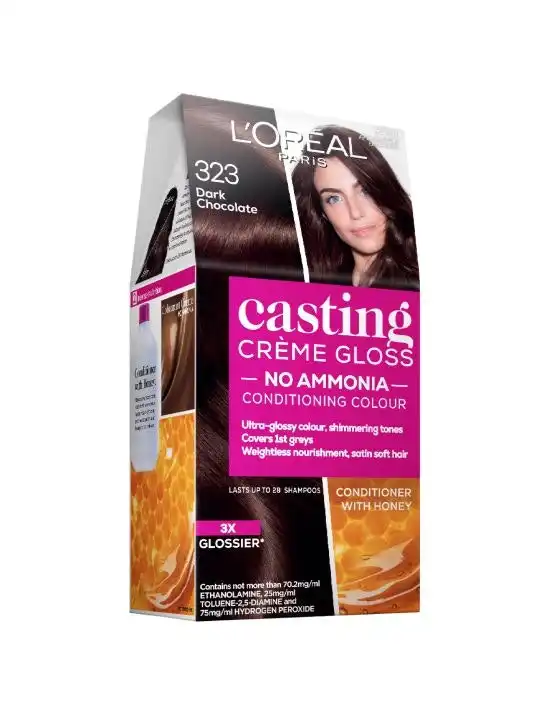 L'Oreal Casting Creme Gloss 323 Dark Chocolate