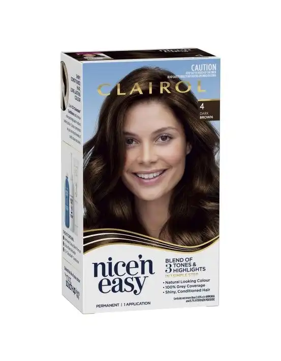 Clairol Nice 'N Easy 4 Natural Dark Brown