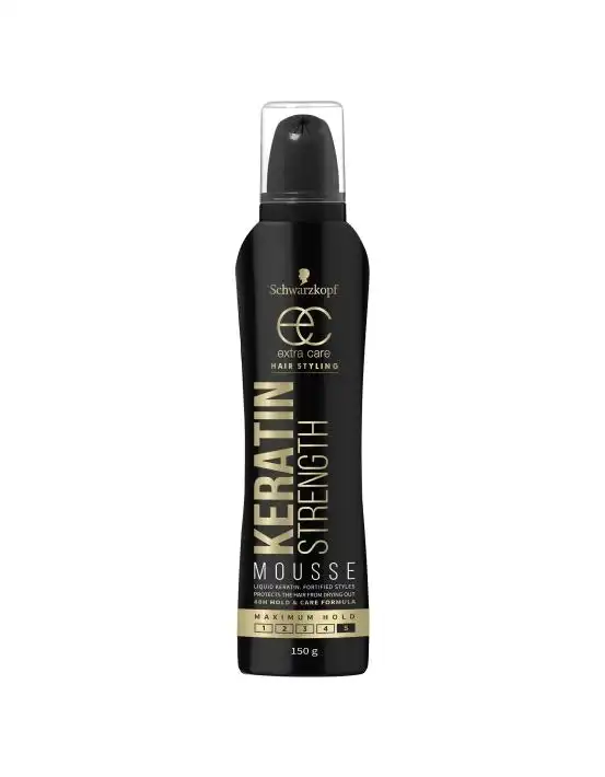 Schwarzkopf Extra Care Keratin Strength Mousse 150g