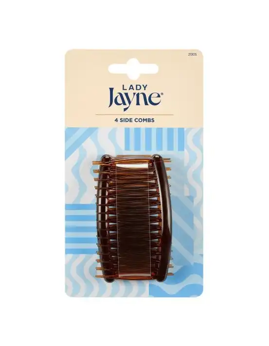 Lady Jayne Shell Side Comb 4 Pack