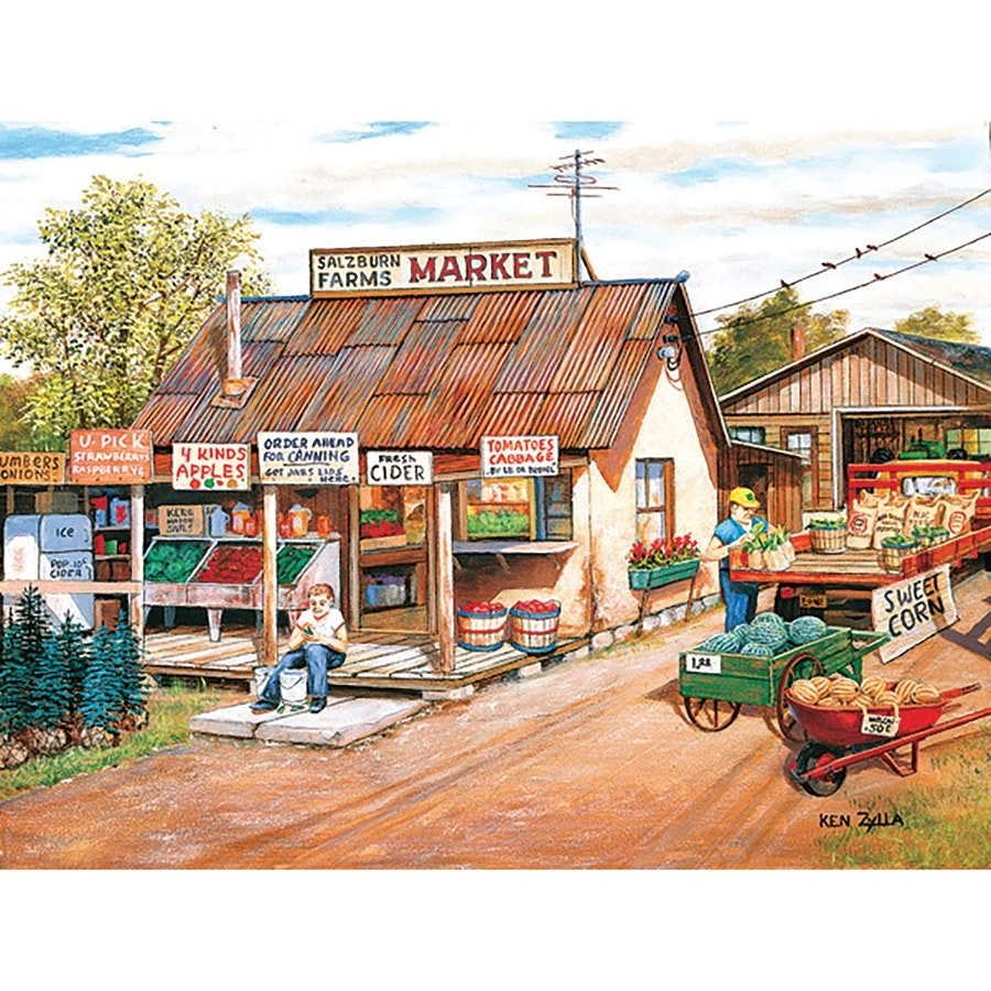 Salzburn Market 300 pc- Jigsaws