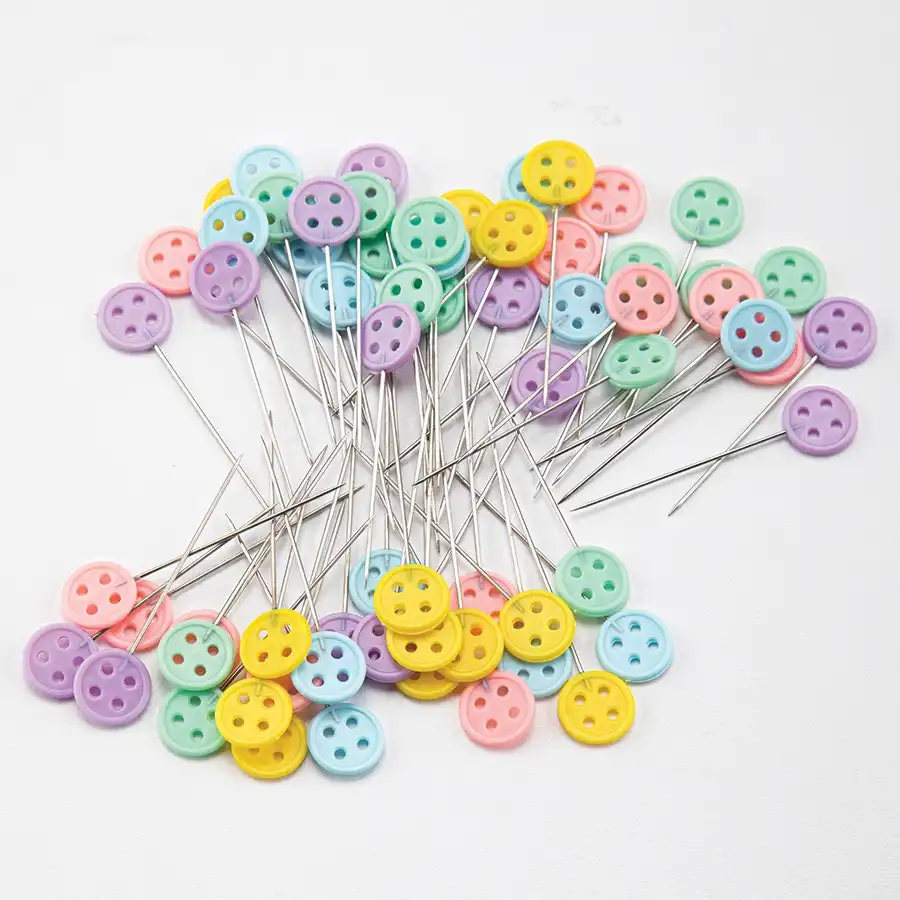 Button Pins 100-Pack