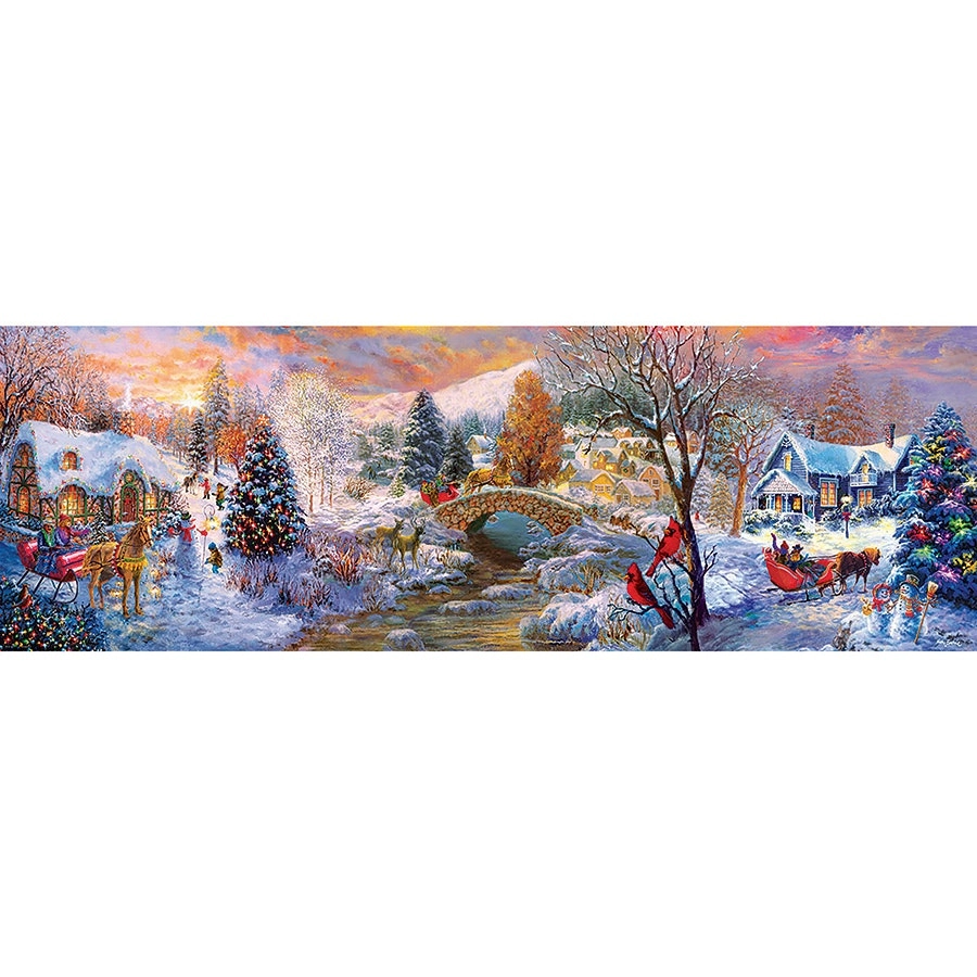 To Grandma's House We Go!  Panoramic1000 pc- Jigsaws