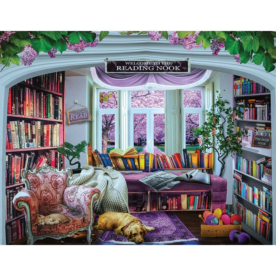 Reading Nook 500+ pc- Jigsaws