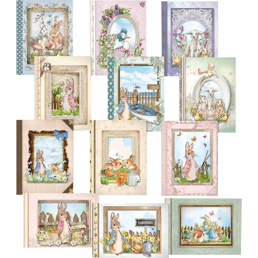 Peter Rabbit 3D Cards Makes 12- Paper Crafts