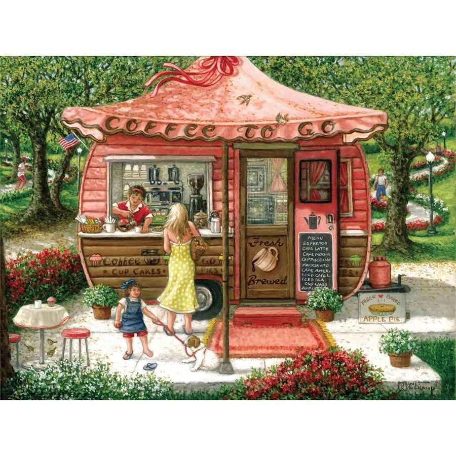 The Coffee Shoppe 500 pc- Jigsaws