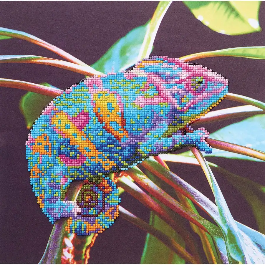 Chameleon Diamond Art