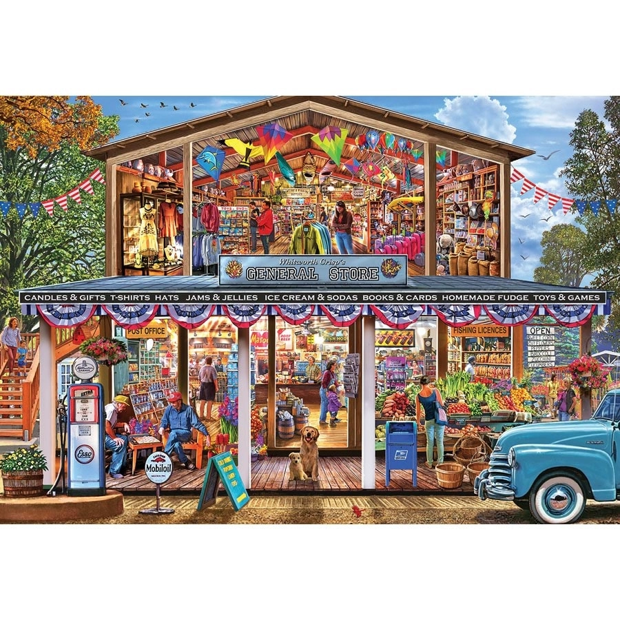 Hometown Market1000 pc- Jigsaws