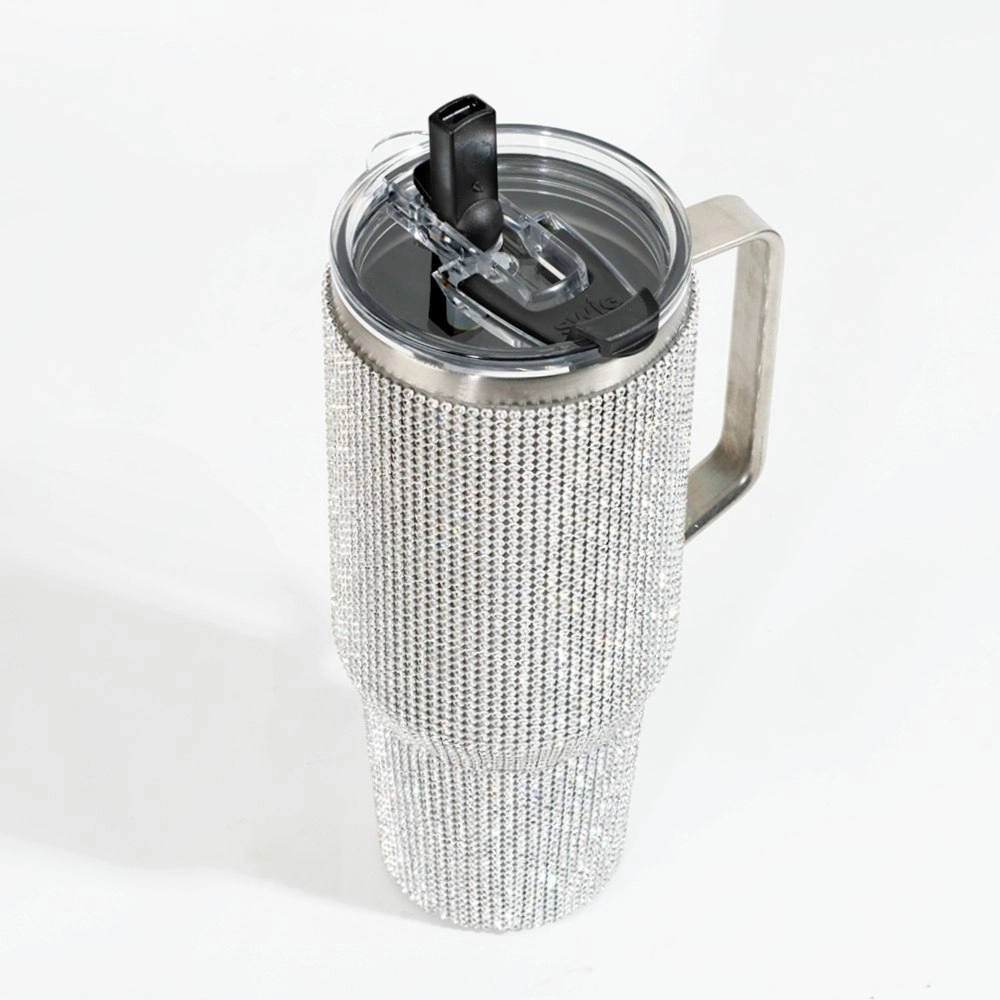 Swig Silver Glitz Tumbler 1200ml