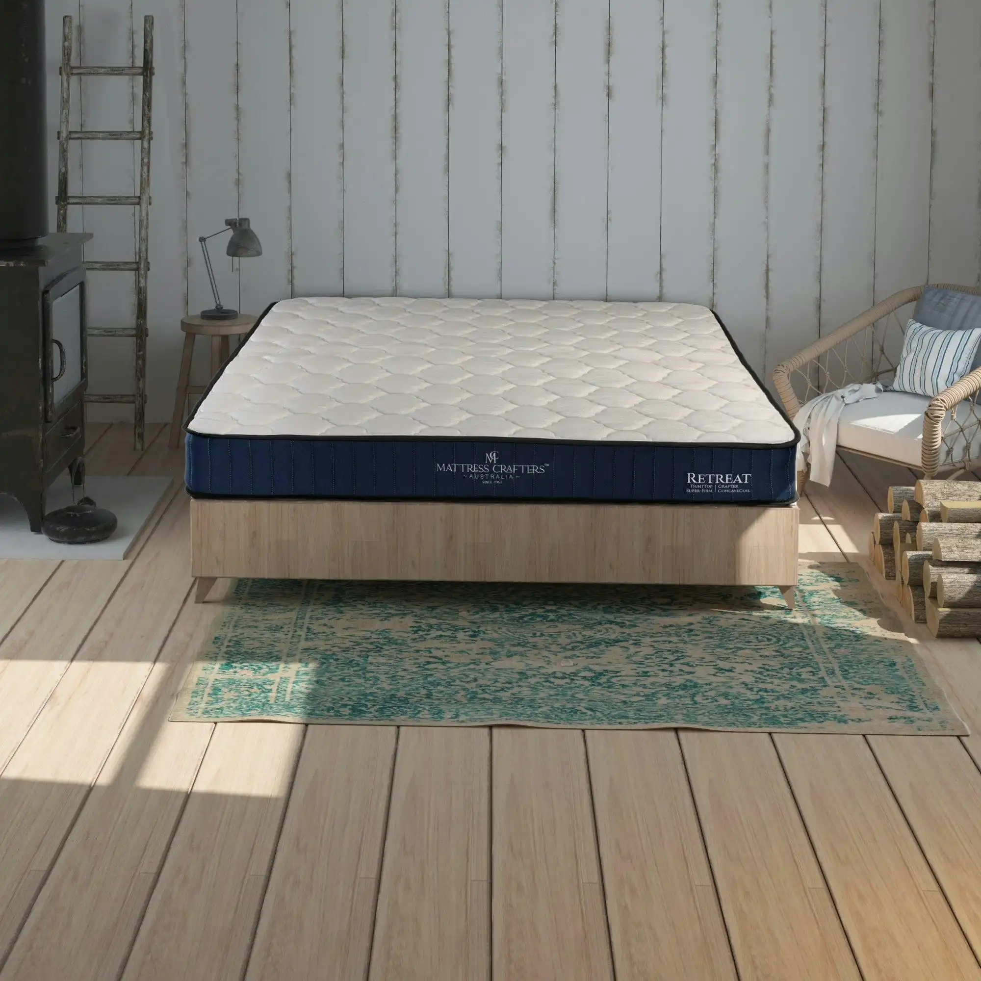 Retreat Mattress - HD Foam + Concave Coil