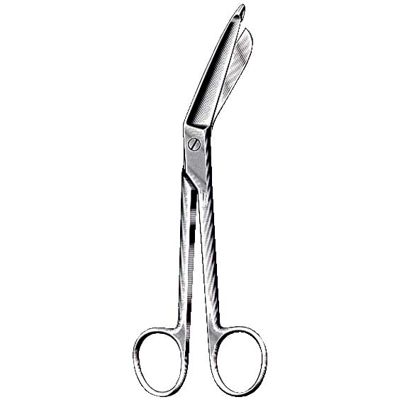 Livingstone Lister Bandage Scissors 18.5cm 62 grams Stainless Steel