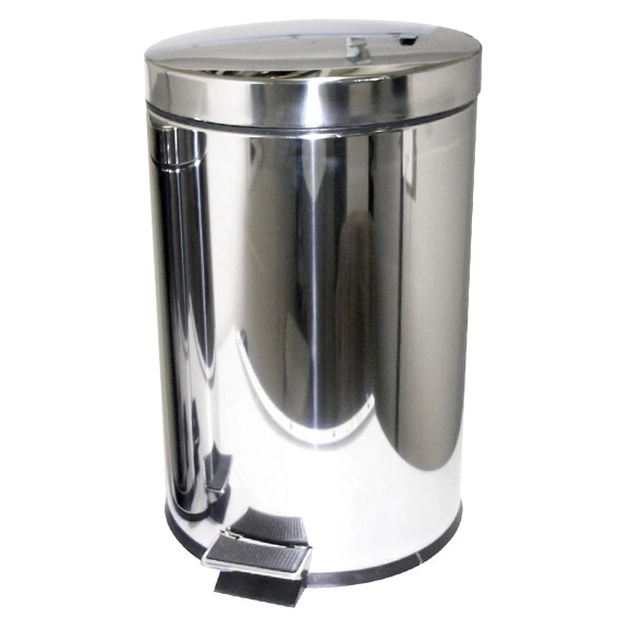 Livingstone Stainless Steel Pedal Step Bin 20L