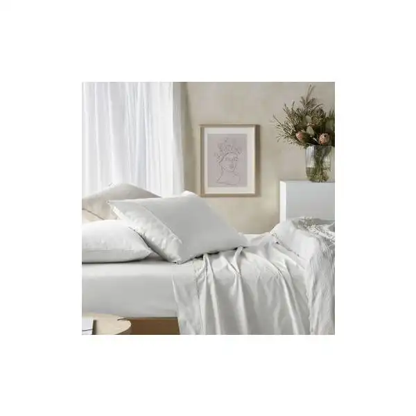 White Sheet Sets by Vintage Design