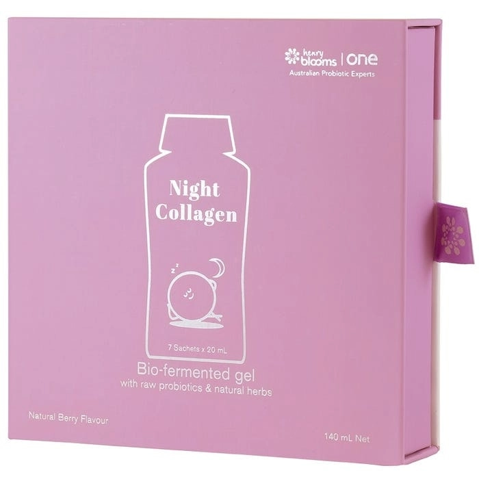 Henry Blooms Night Collagen 7X20ml Satchets