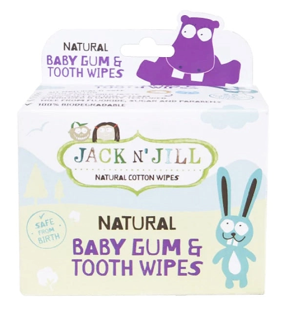 Jack N Jill Tooth & Gum Wipes 25Pk