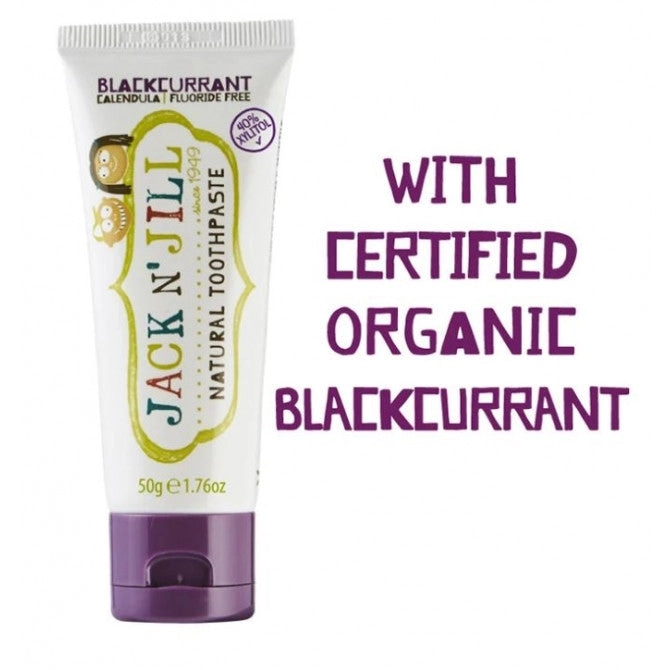 Jack N Jill Toothpaste Blackcurrant 50G