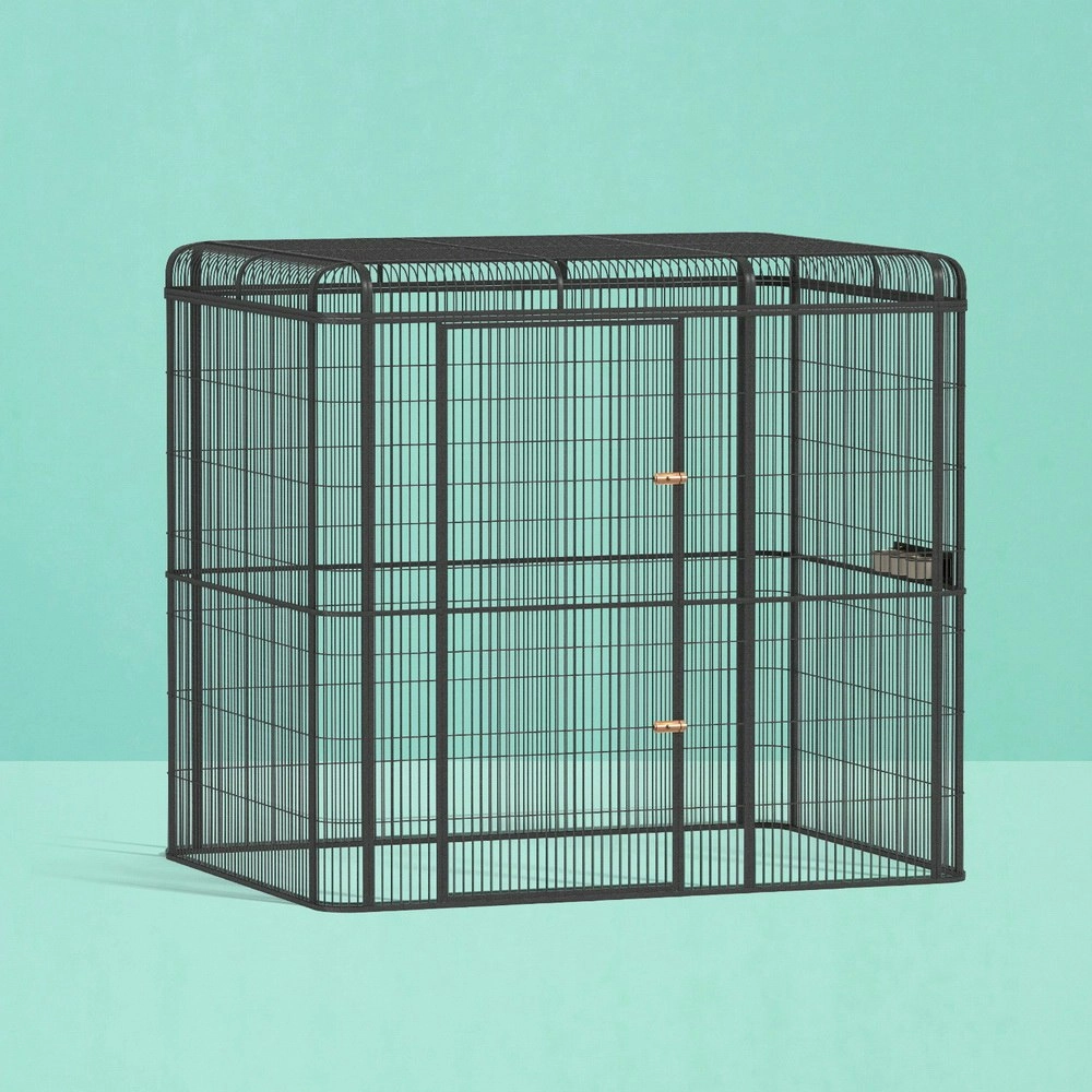 i.Pet Bird Cage Large Walk-in Aviary Budgie Perch Cage Parrot Pet Huge 203cm