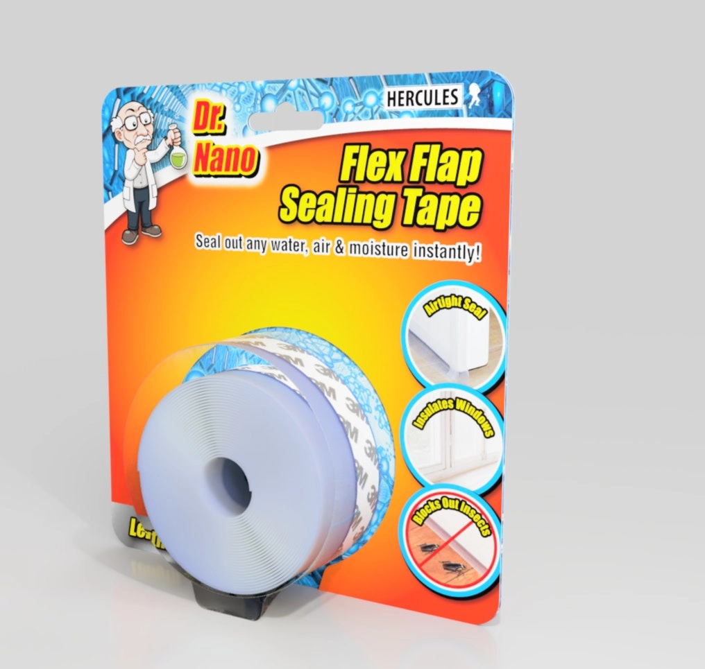 Hercules Dr Nano Flex Flap Silicone Sealing Tape â€“ 5m