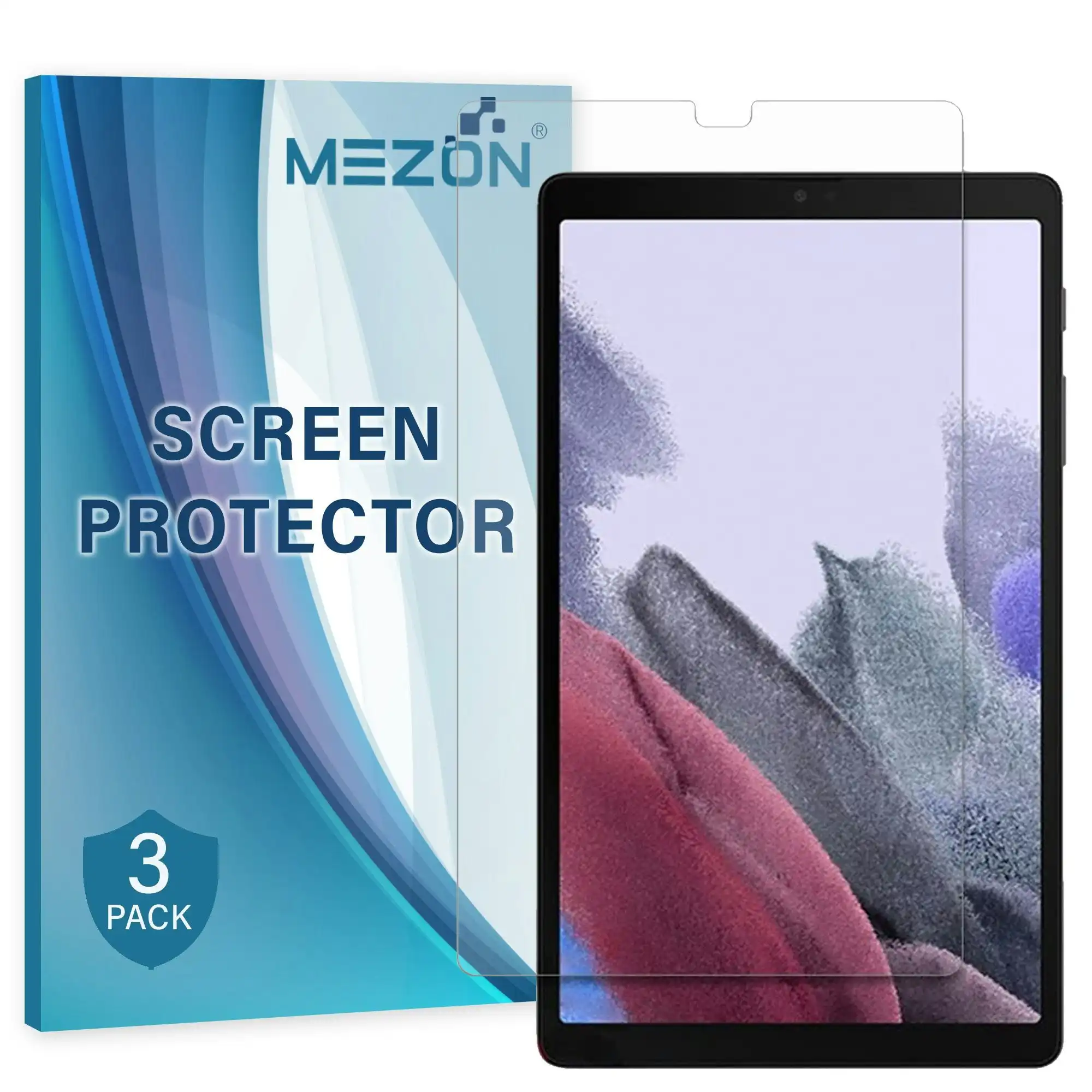 [3 Pack] MEZON Samsung Galaxy Tab A7 Lite 8.7" Ultra Clear Film Screen Protector (SM-T220, T225, Clear)