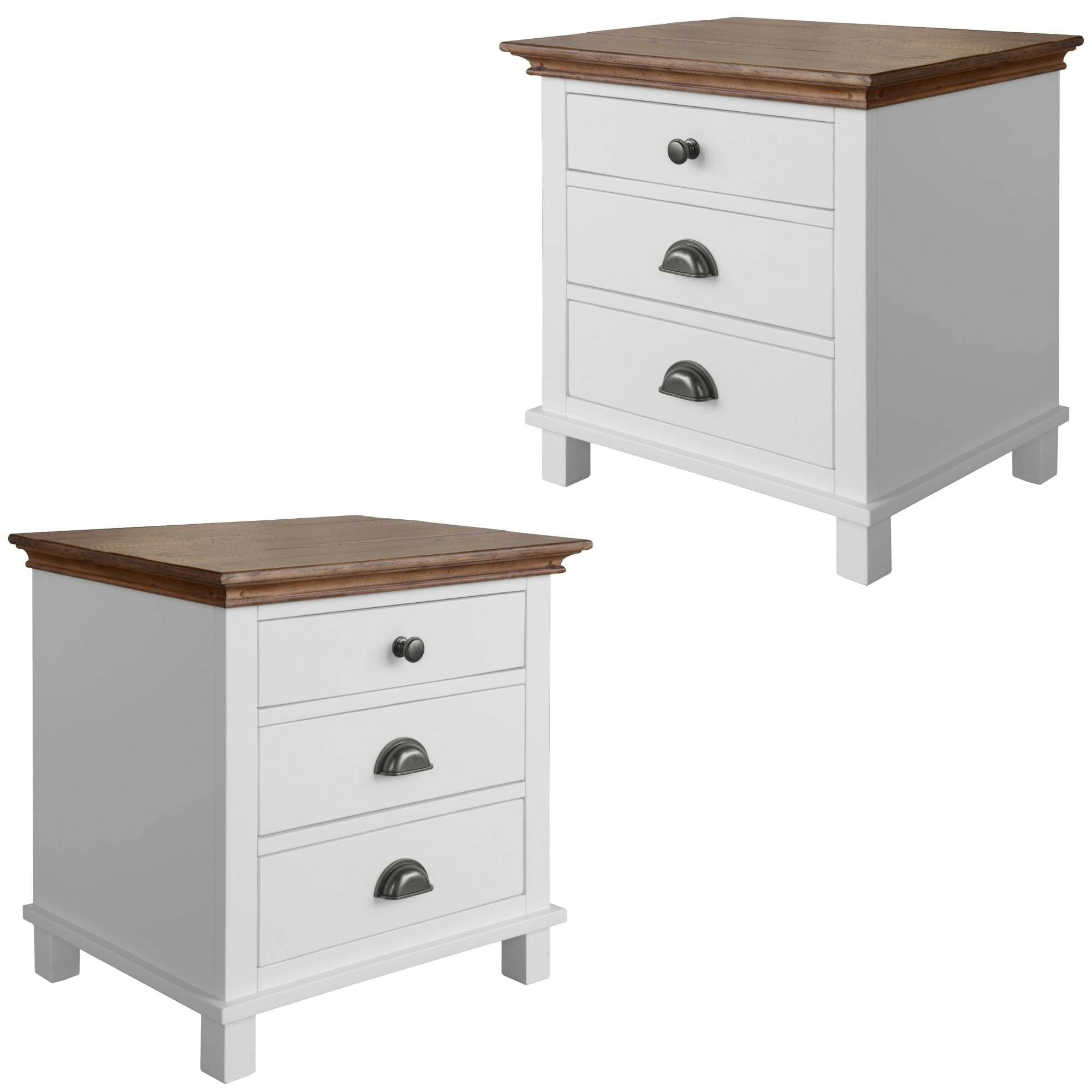 Virginia 2pc Set Bedside Table