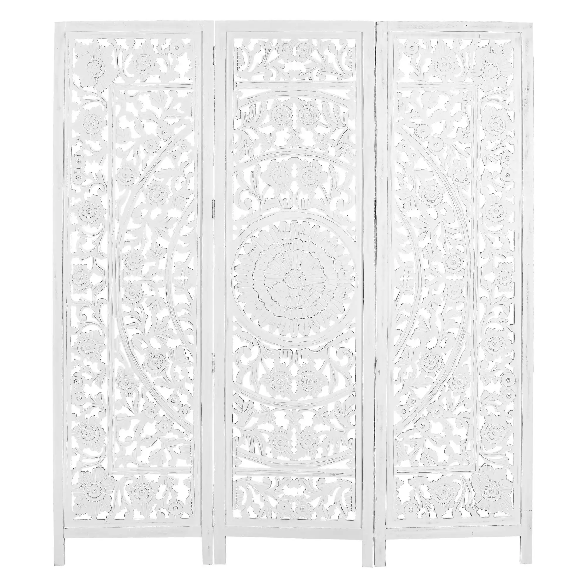 Jans Room Screen Divider White