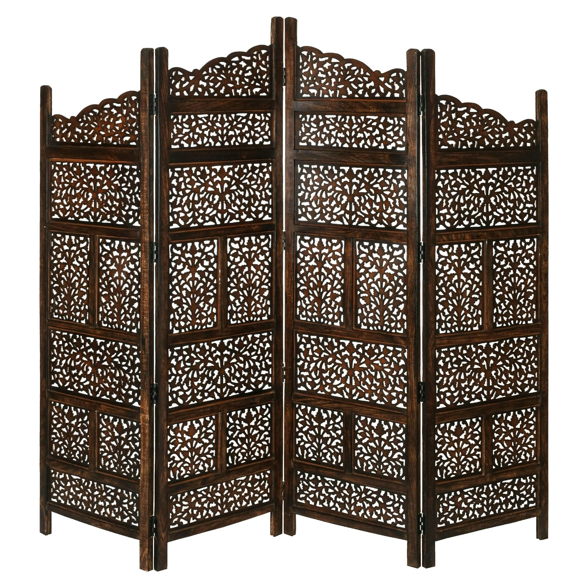 Vasco Room Screen Divider Burnt Brown