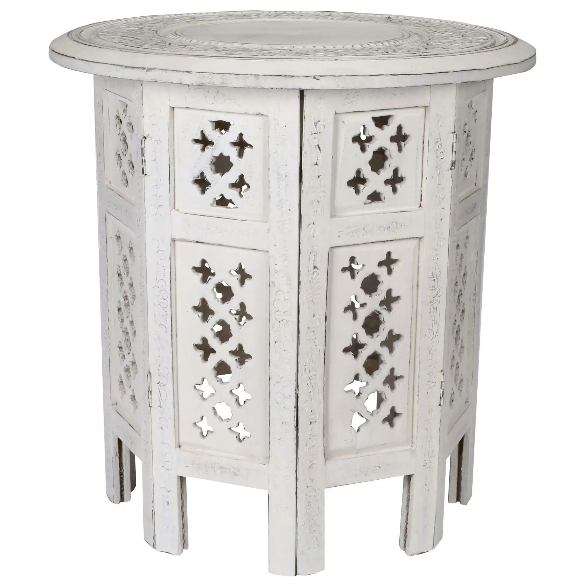 Scilla 45cm Side Table White