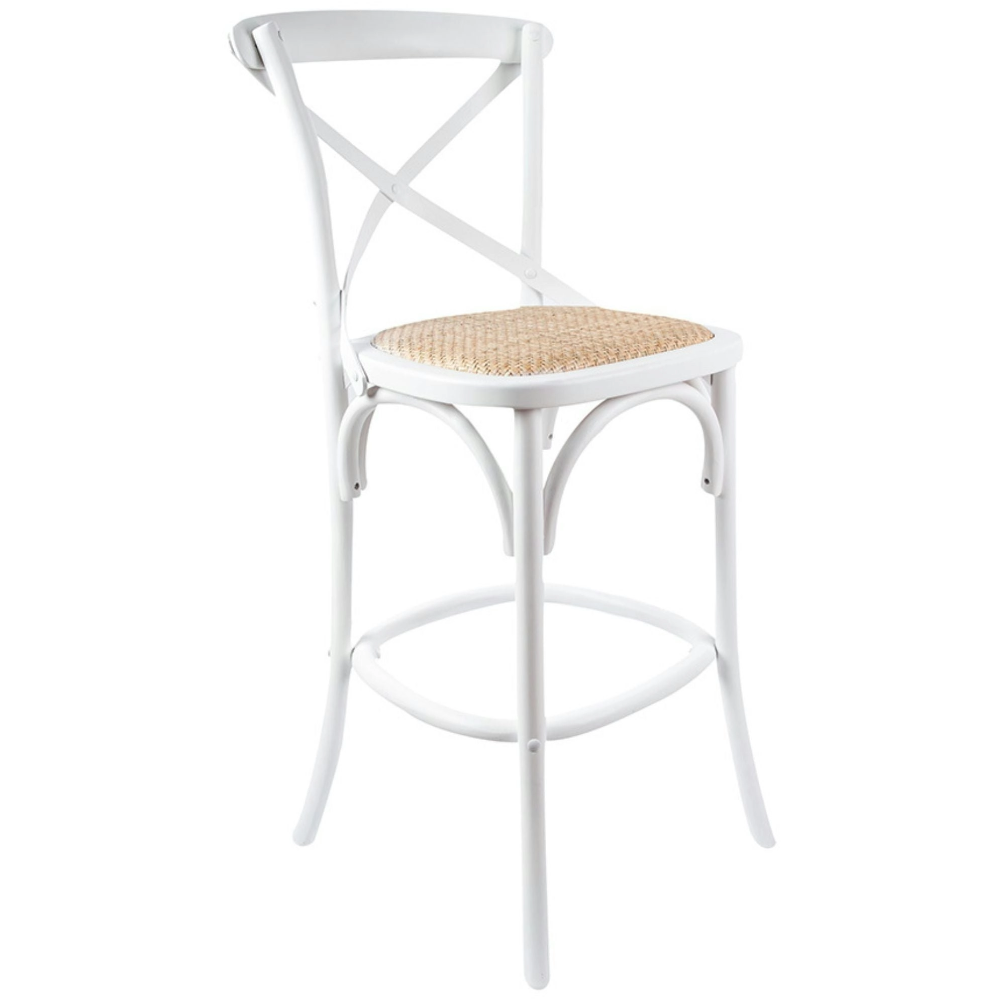 Aster Bar Stools Chair White