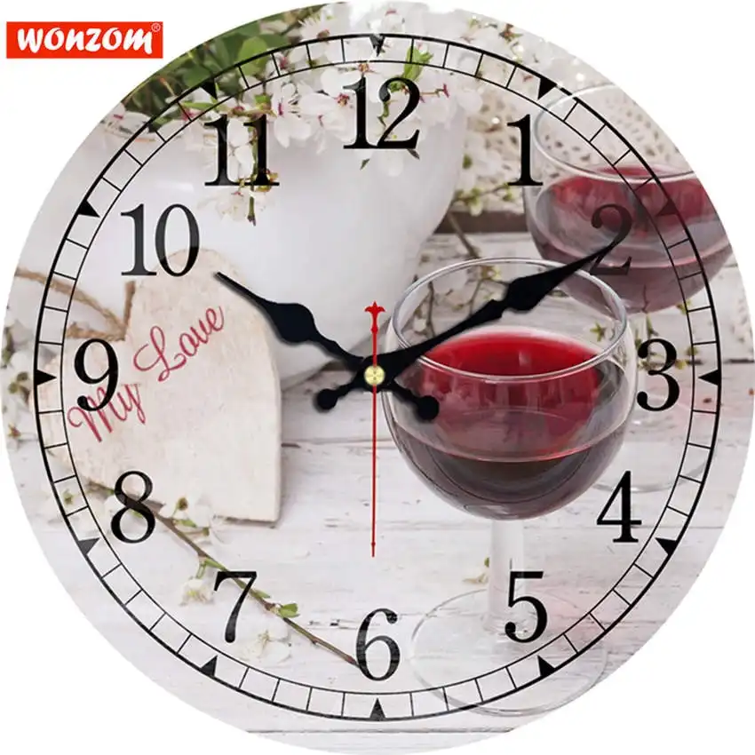 MEISTAR Vintage Wall Clock Dining Hall Design horloge murale