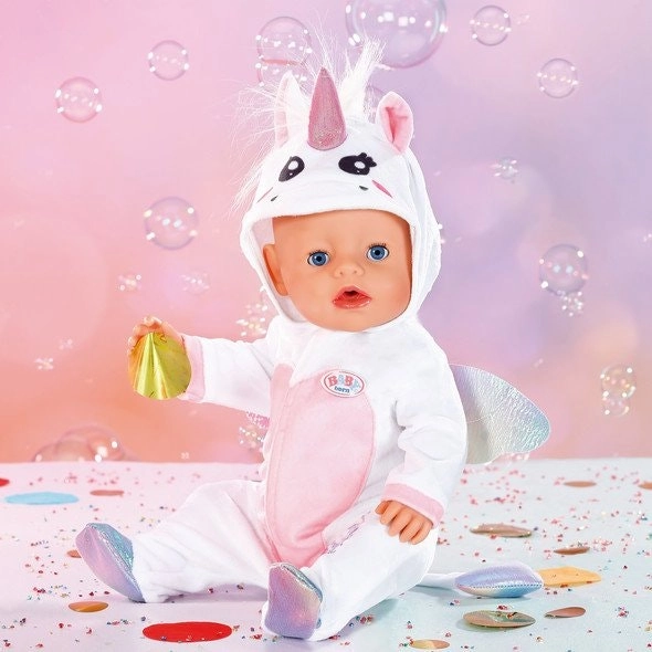 Baby Born - Onesie Unicorn 43cm