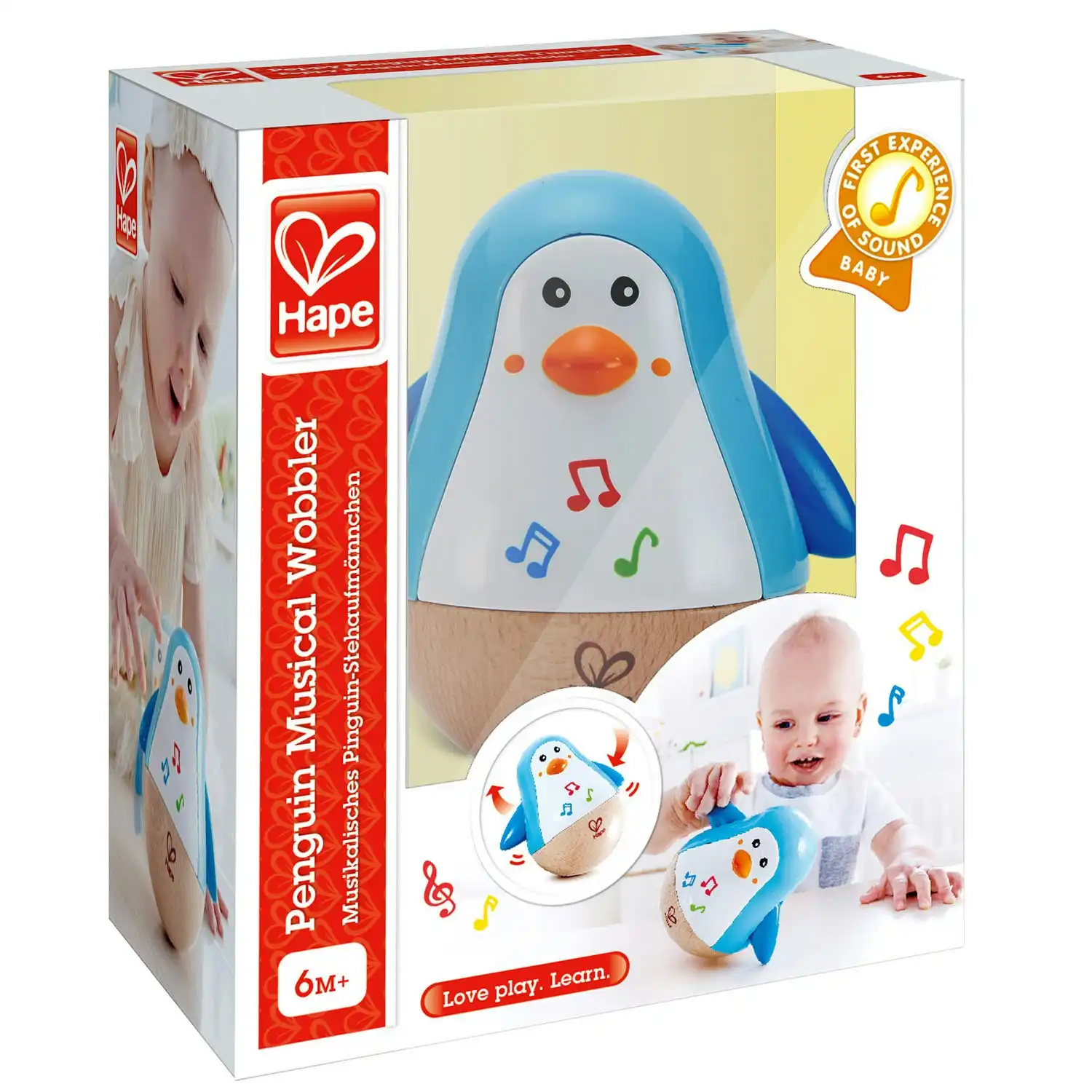 Hape -  Penguin Wobbler Musical