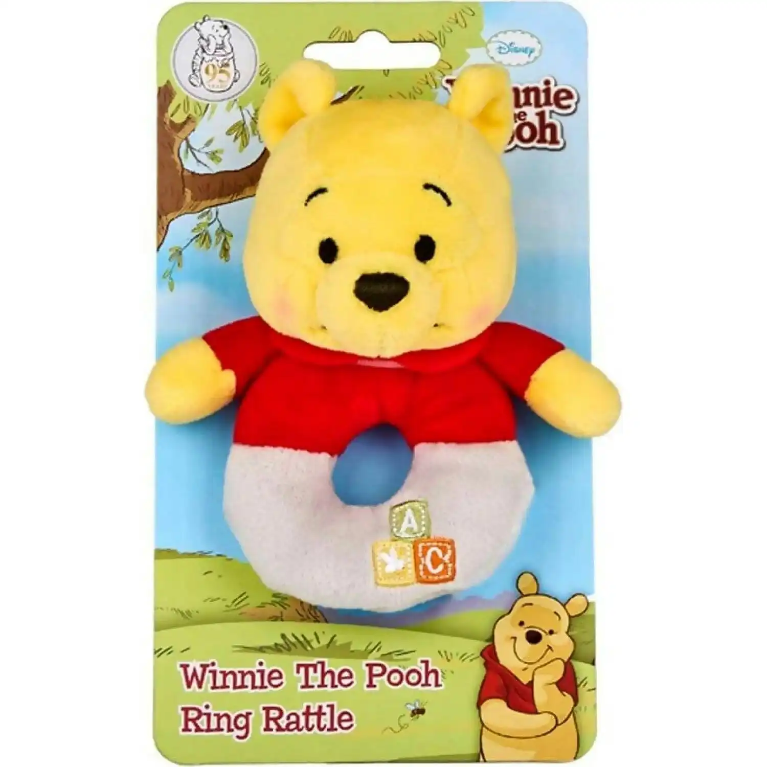 Winnie The Pooh - Ring Rattle - Jasnor