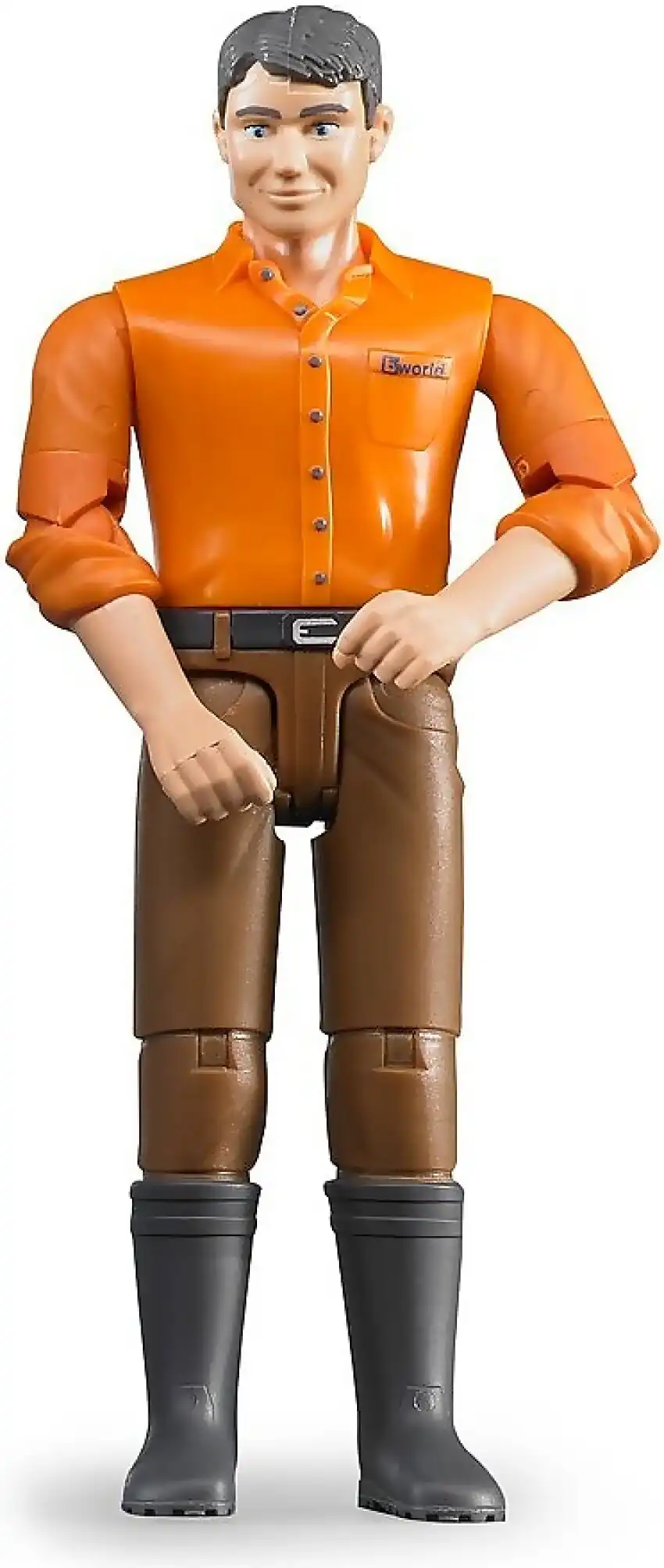 Bruder - Figure Brown Jeans Man