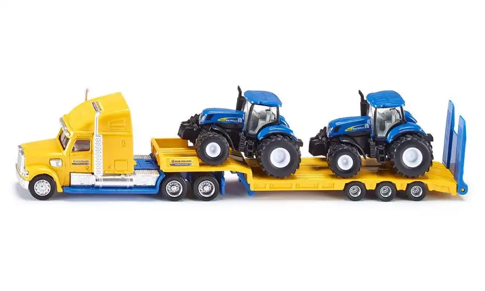 Siku - Truck With New Holland  Tractors Farmer Transporter