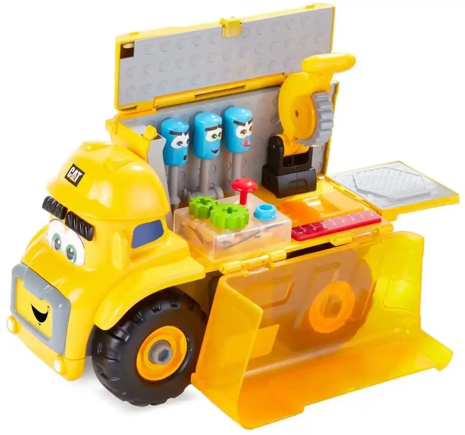 Cat® Construction Junior Crew Fix-it Phillip Preschool Construction Vehicle Set