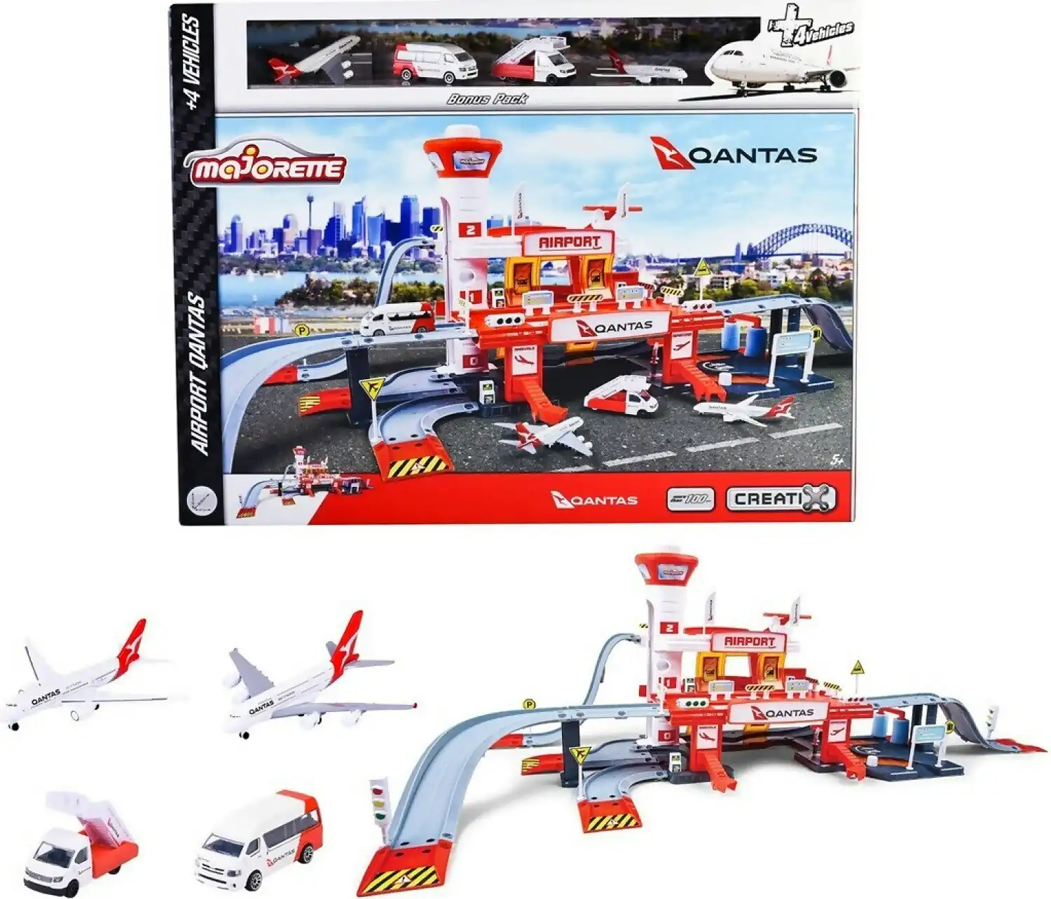 Majorette - Qantas Airport Play Set