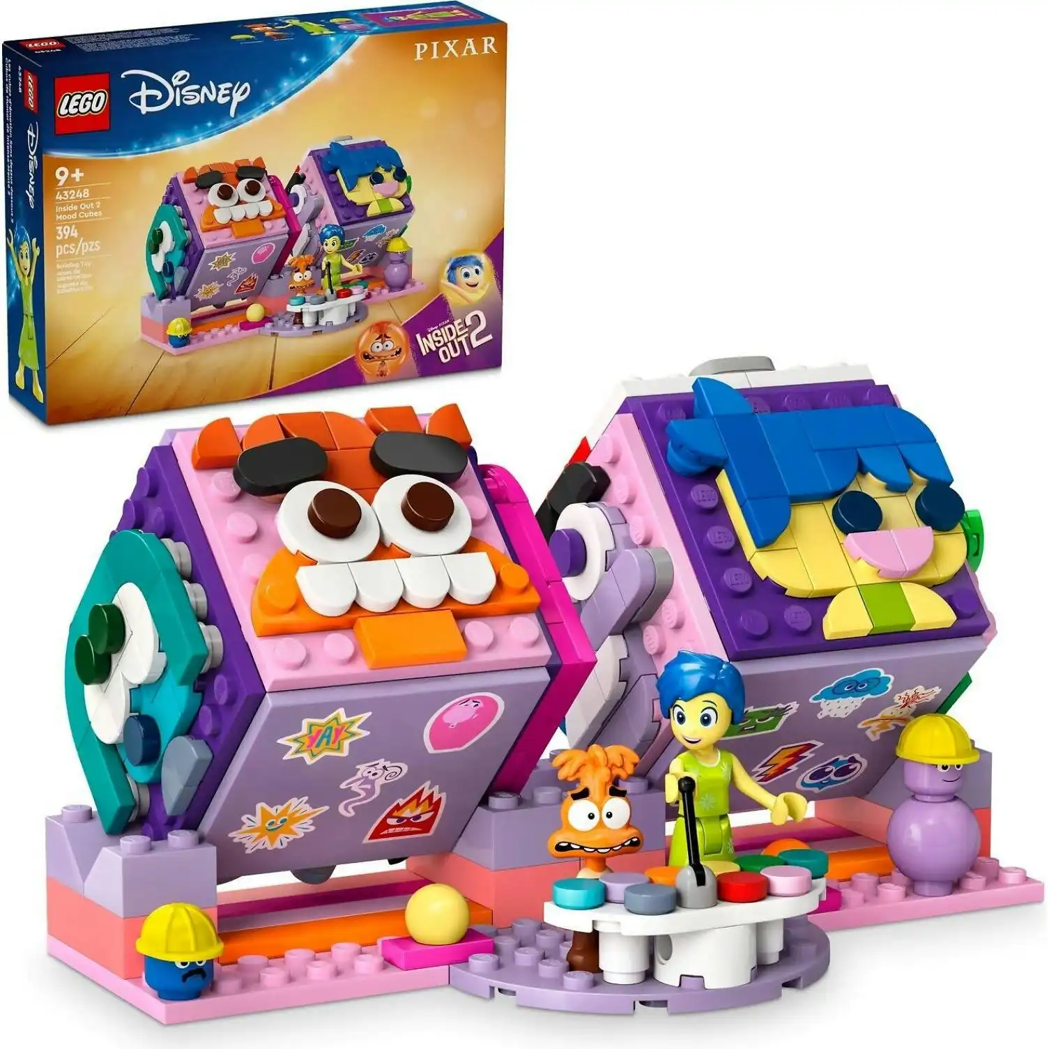 LEGO 43248 Inside Out 2 Mood Cubes - Disney