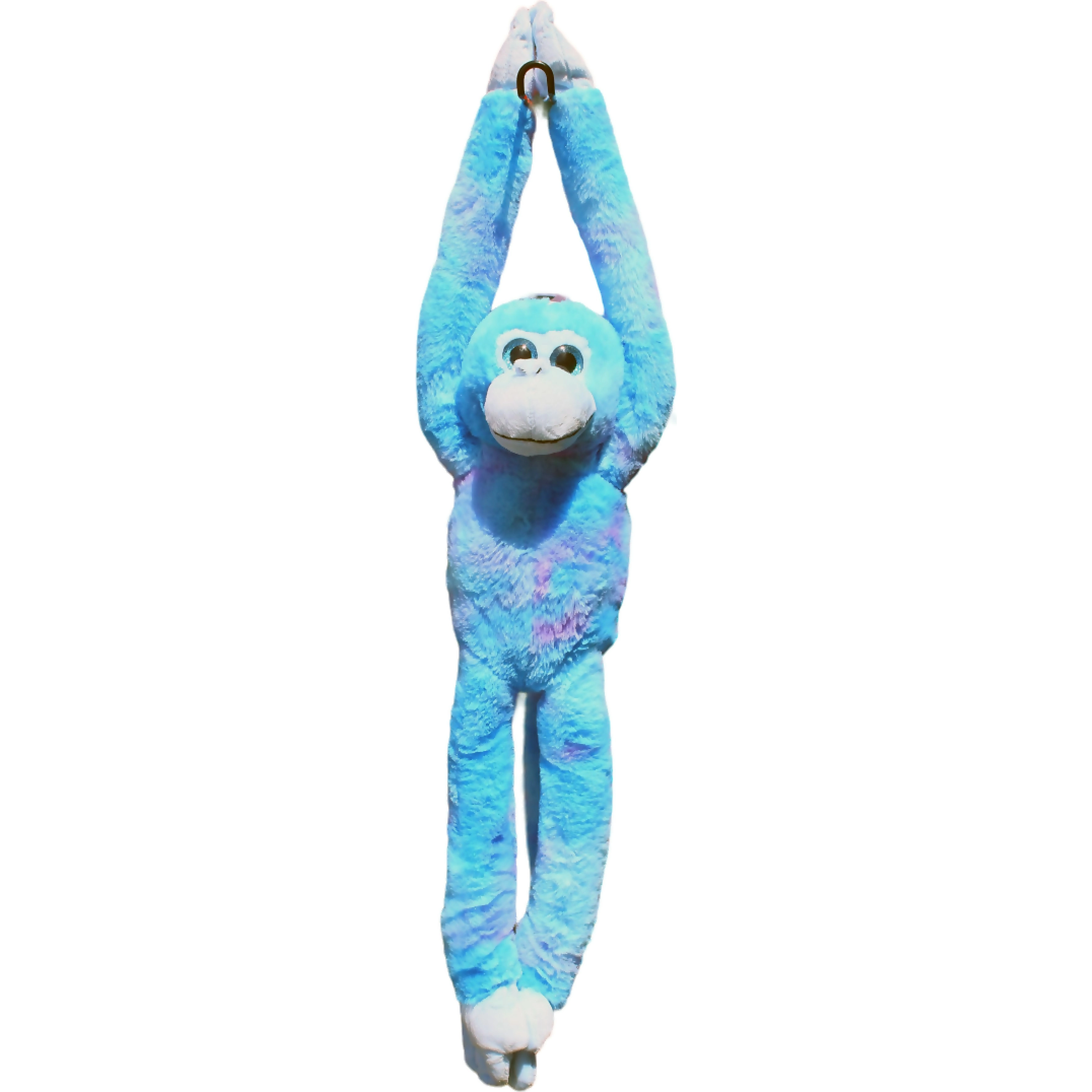 Cotton Candy - Plush Peter Hanging  Monkey Blue Multicolor