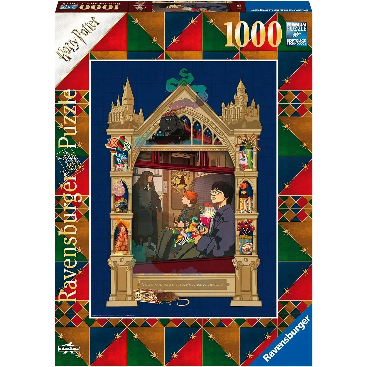 Ravensburger - Harry Potter The Way To Hogwarts Jigsaw Puzzle 1000pc