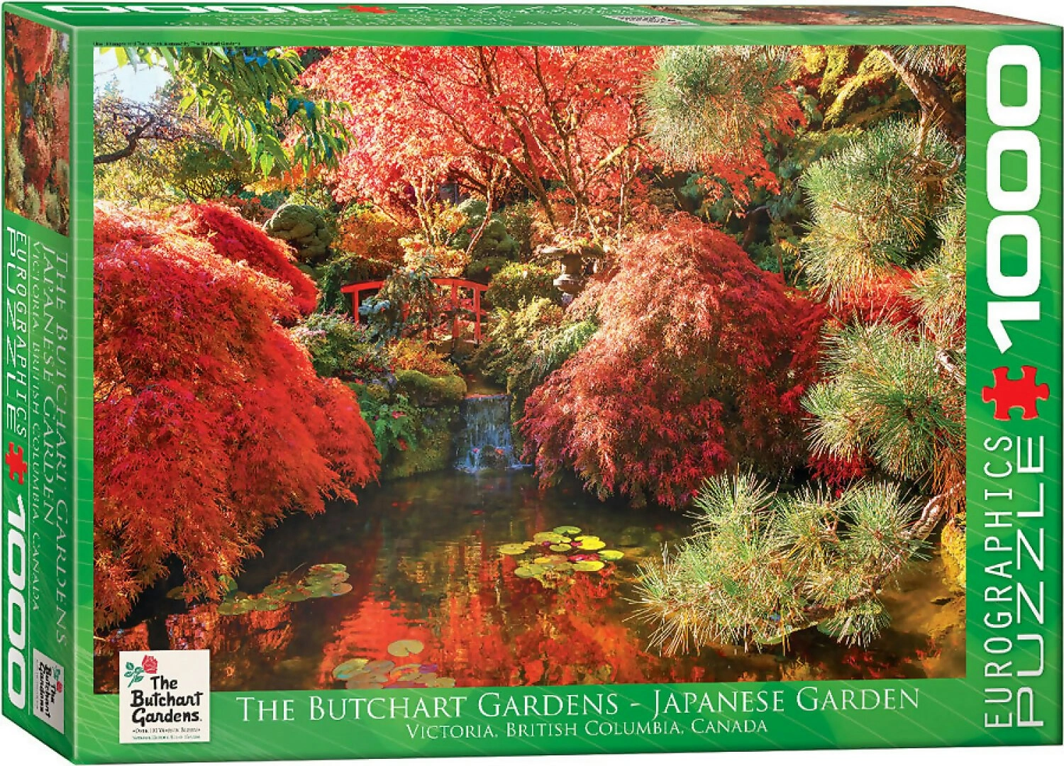 Eurographics - The Butchart Gardens Japanese Garden - Jigsaw Puzzle 1000pc