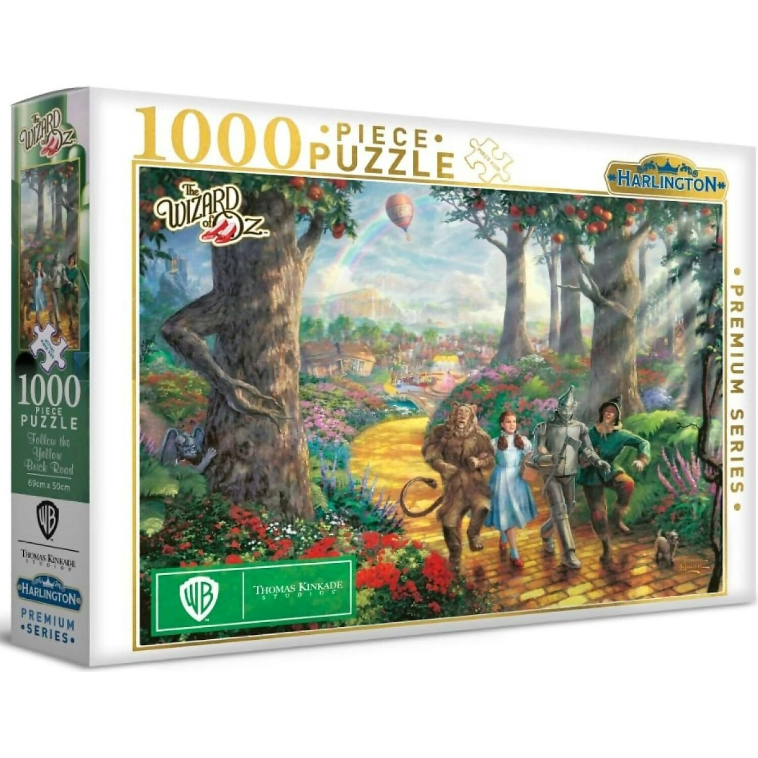 Harlington - Thomas Kinkade Follow The Yellow Brick Road Jigsaw Puzzle 1000pc