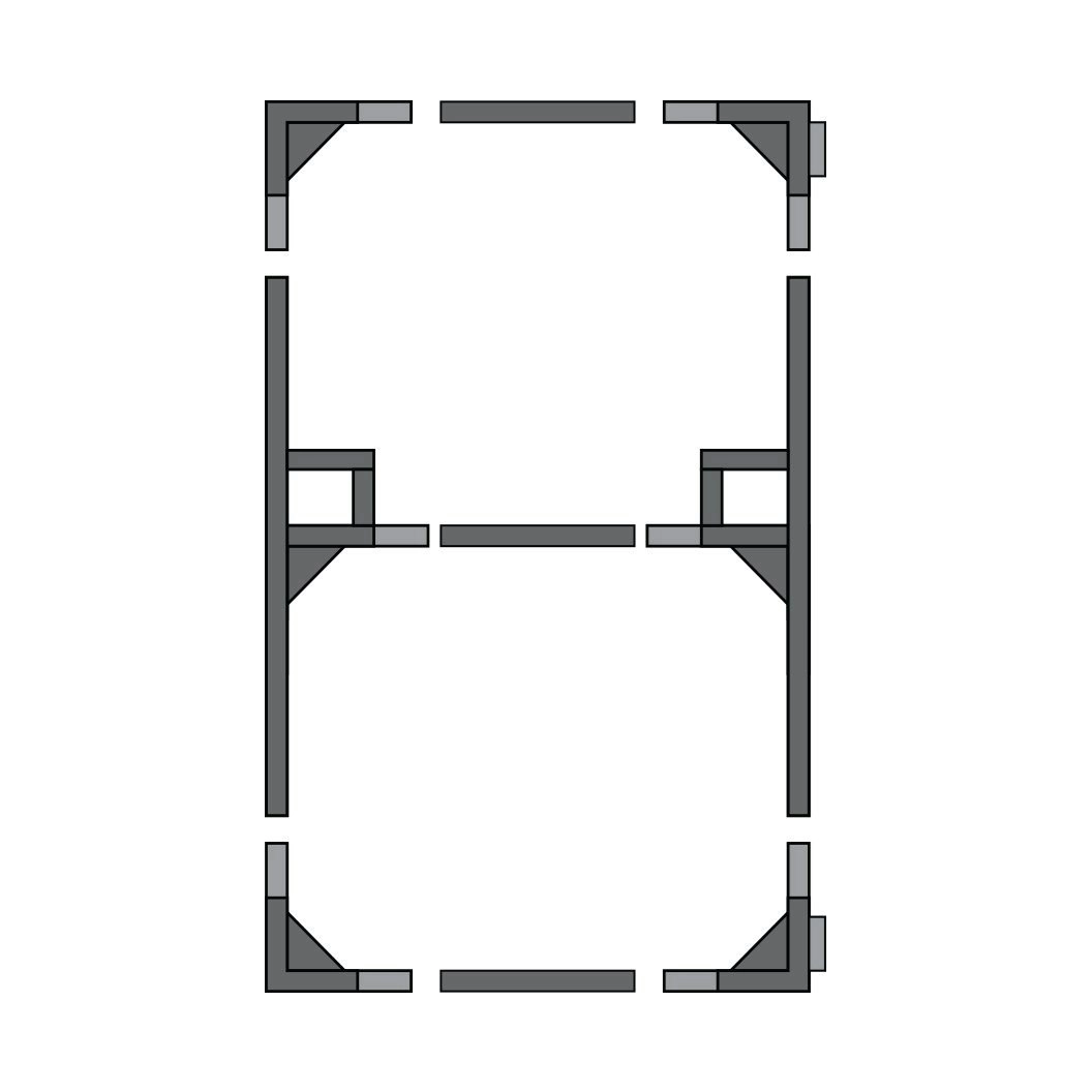 Quick Frame 1.8m W x 1.8m H Gate Frame