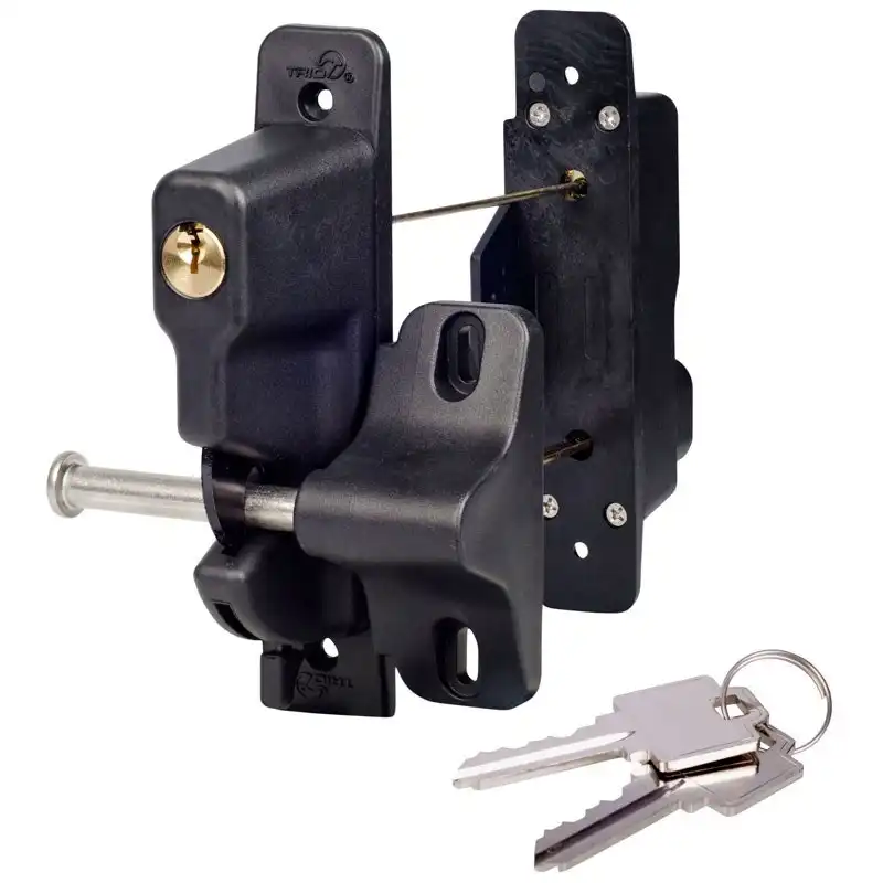 Latch Gate Gravity Double Polymer