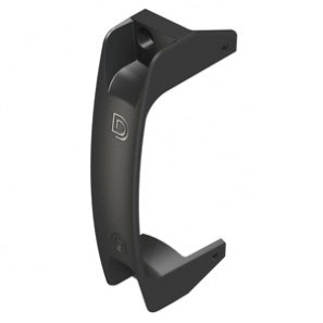 D&D Ergonomic Black Gate Handle