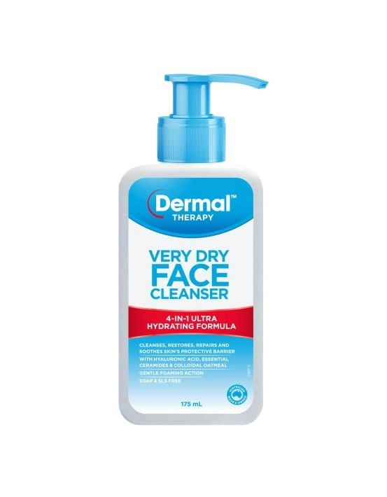 Dermal Therapy Very Dry Face Cleanser 175ml