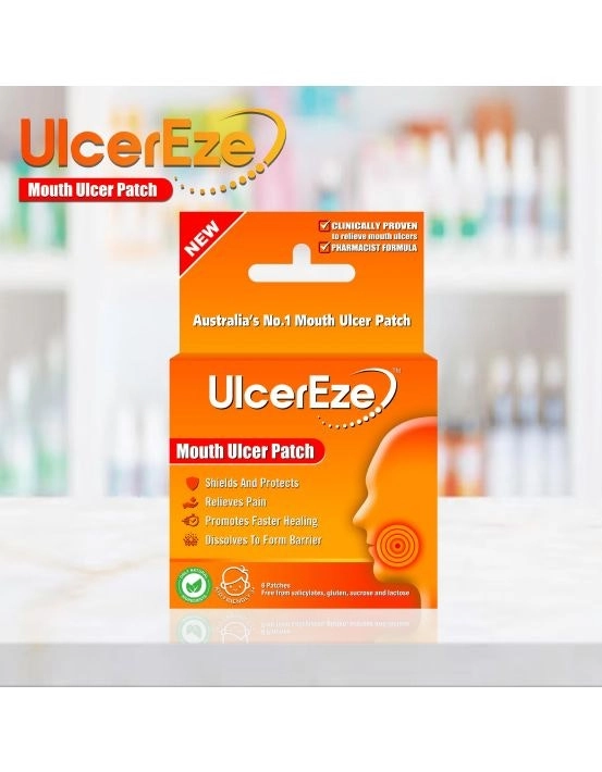 UlcerEze Mouth Ulcer Patch 6 Pacthes