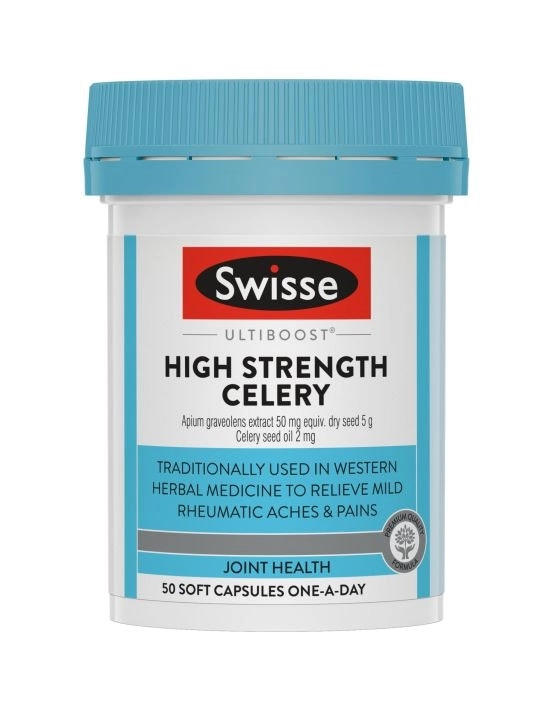 Swisse Ultiboost High Strength Celery 50 Capsules