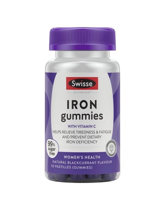 Swisse Ultiboost Iron 50 Gummies