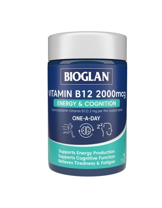 Bioglan Vitamin B12 2000mcg 90 Tablets