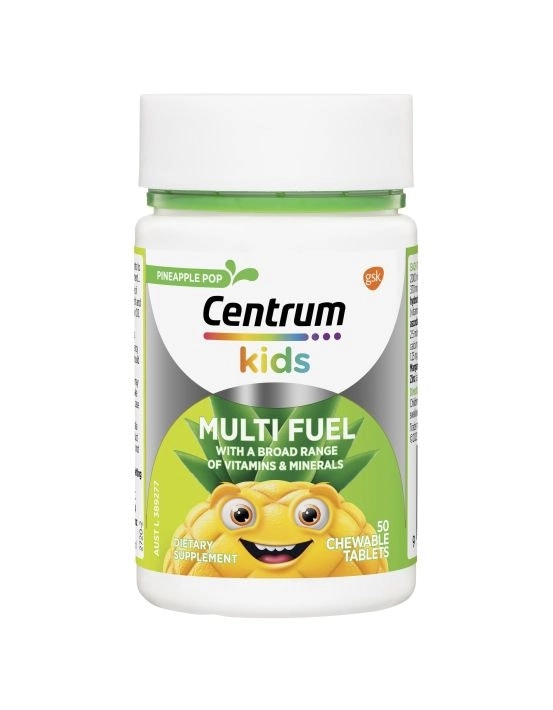 Centrum Kids Multi Fuel 50 Chewable Tablets